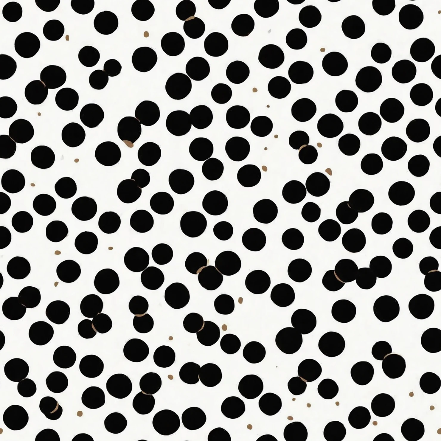 Black dots seamless pattern on a light color background #28906