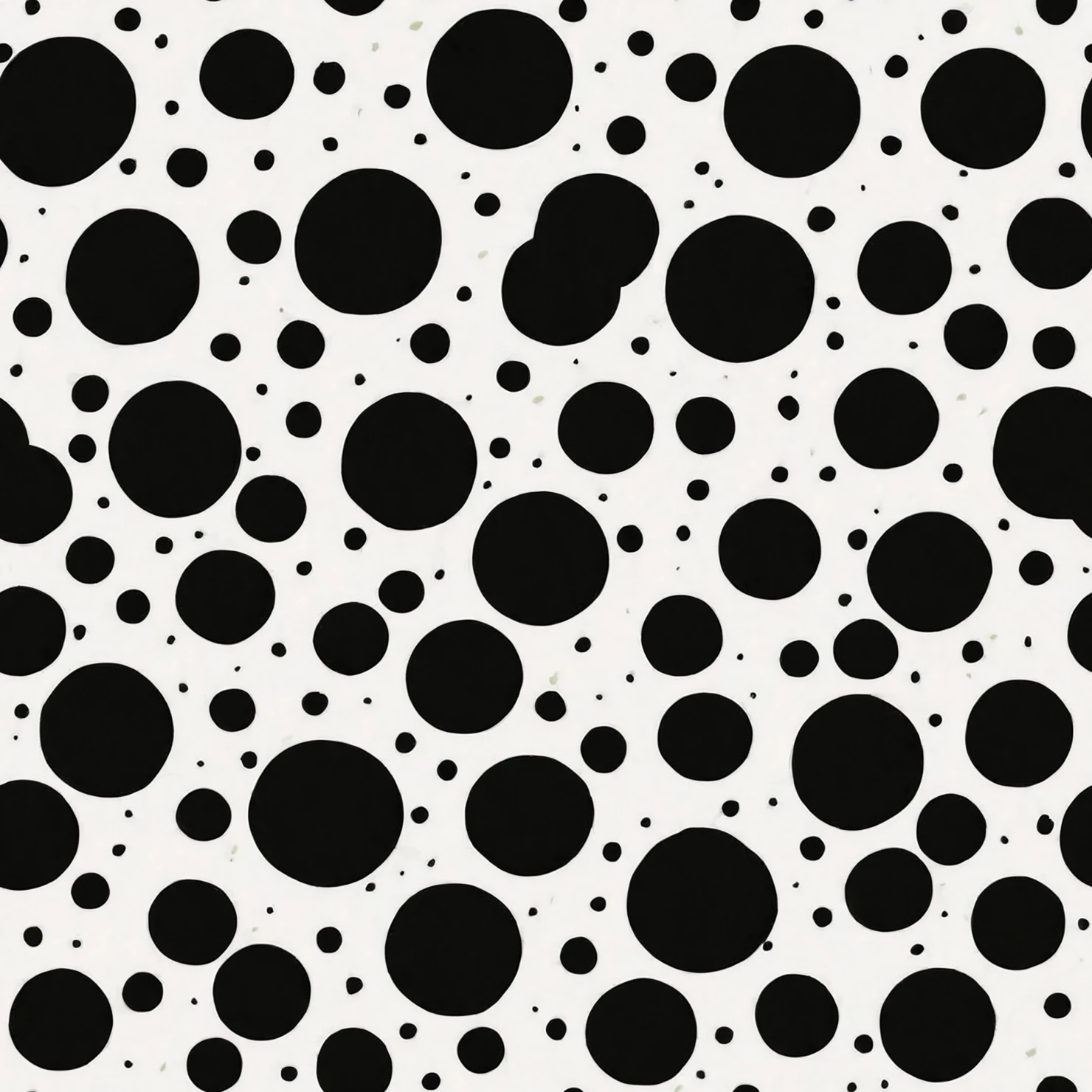 Black dots seamless pattern on a light color background #28921