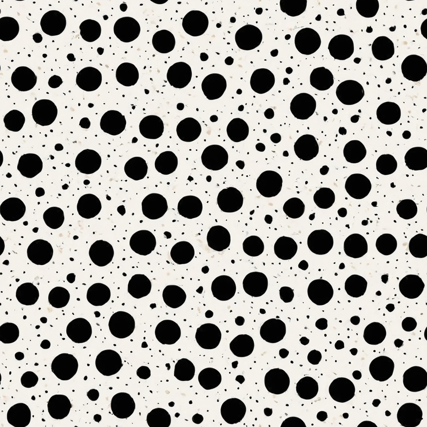 Black dots seamless pattern on a light color background #28922