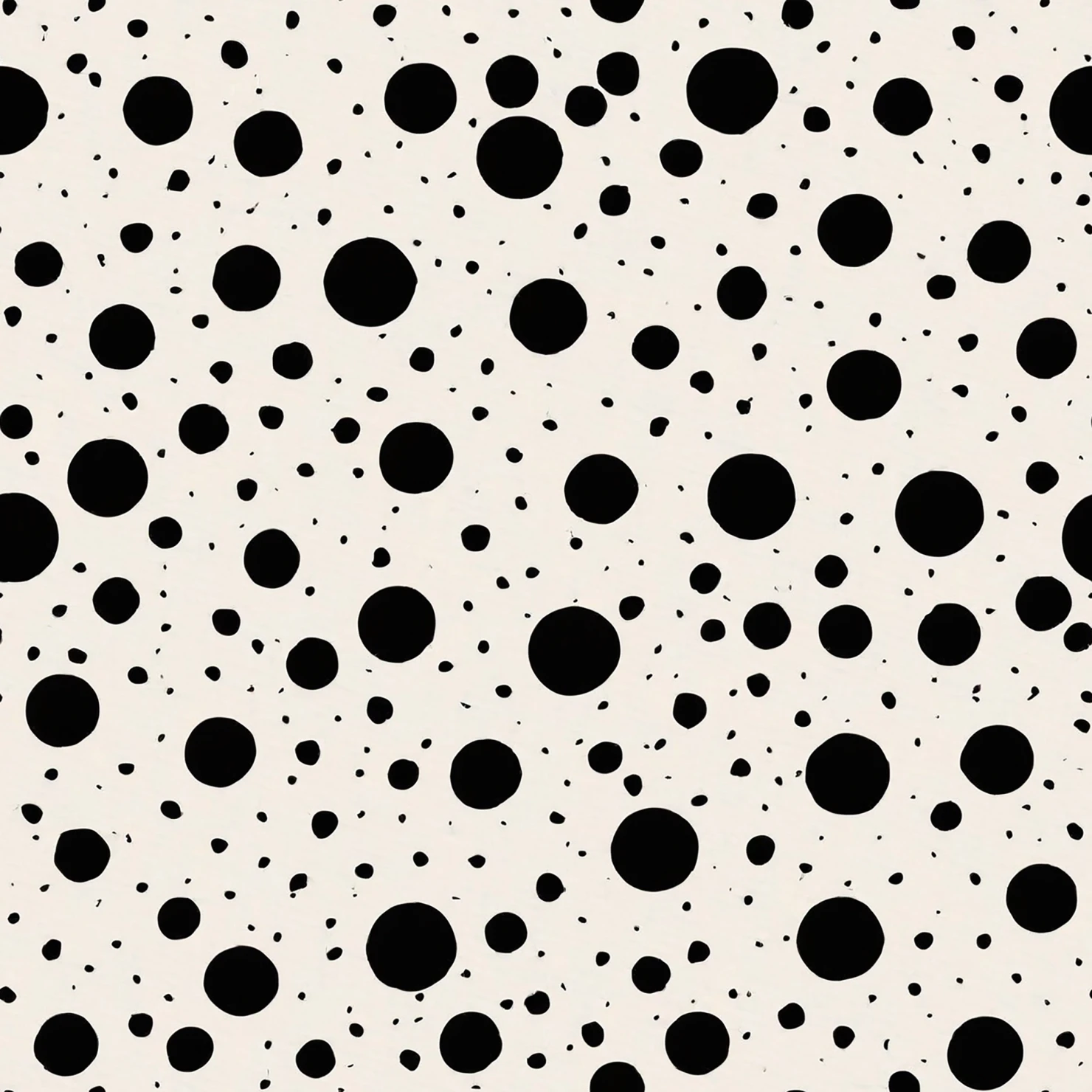 Black dots seamless pattern on a light color background #28926