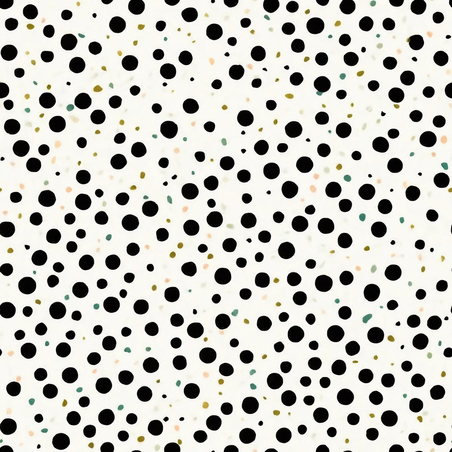 Black dots seamless pattern on a light color background #28935