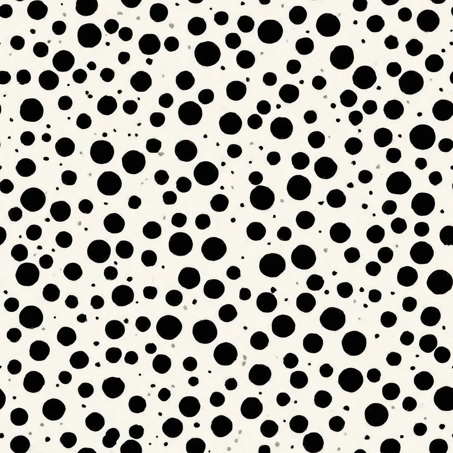 Black dots seamless pattern on a light color background #28939