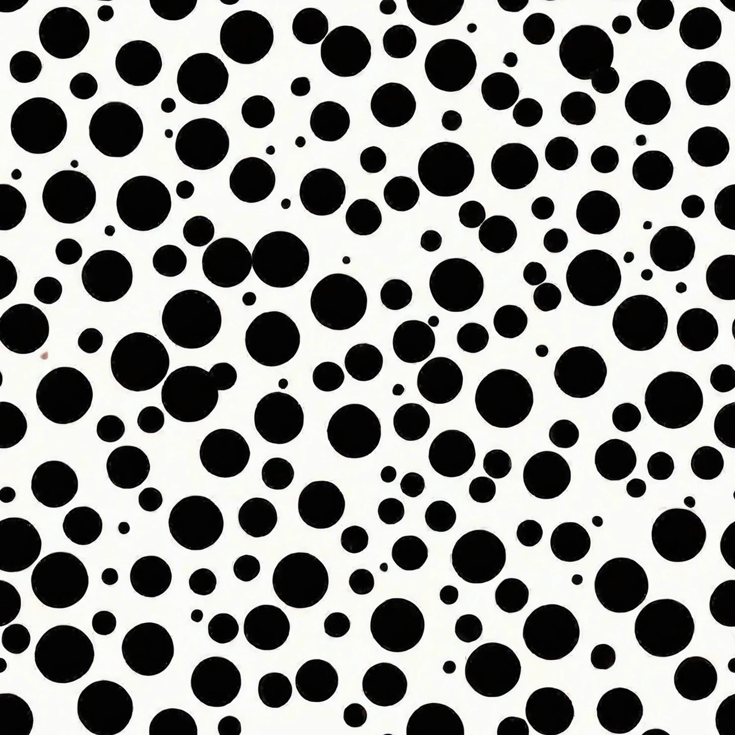 Black dots seamless pattern on a light color background #28955