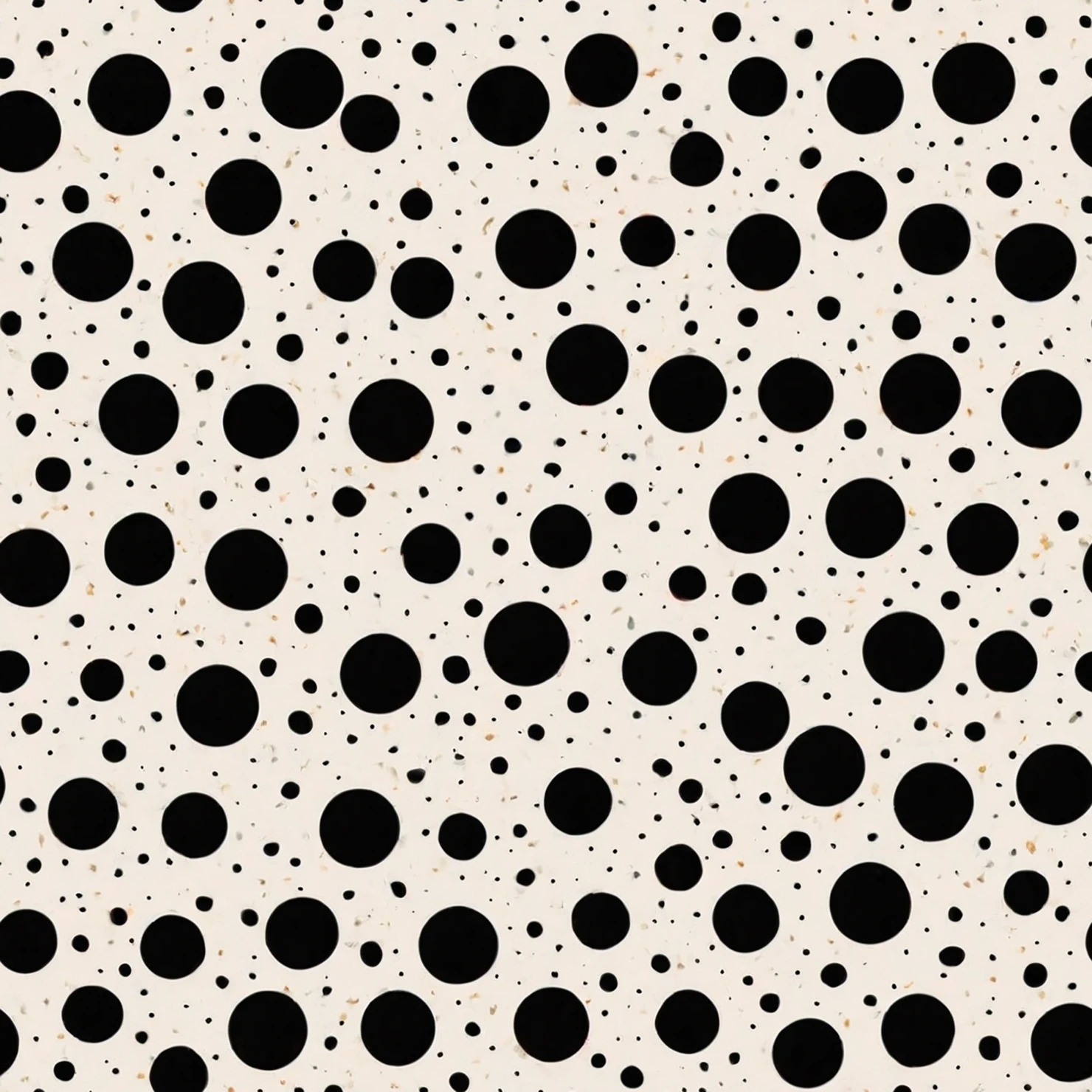 Black dots seamless pattern on a light color background #28956