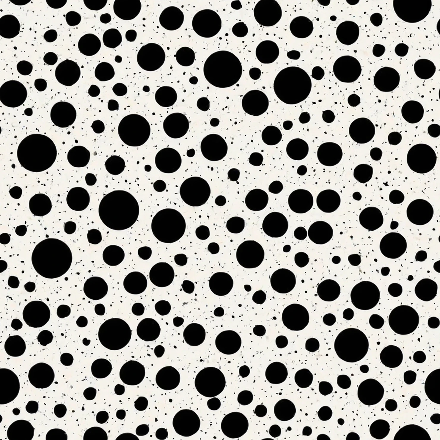 Black dots seamless pattern on a light color background #28962