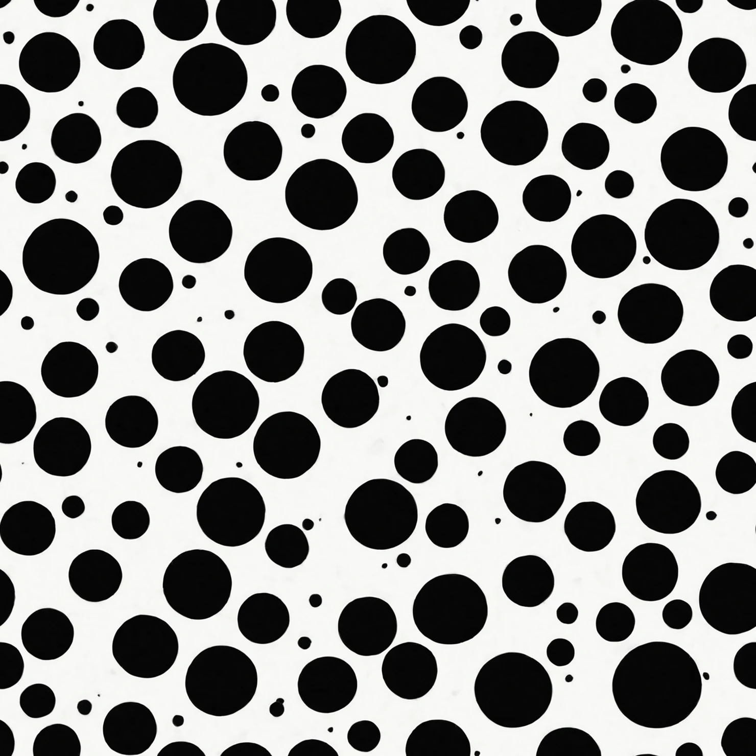 Black dots seamless pattern on a light color background #28972
