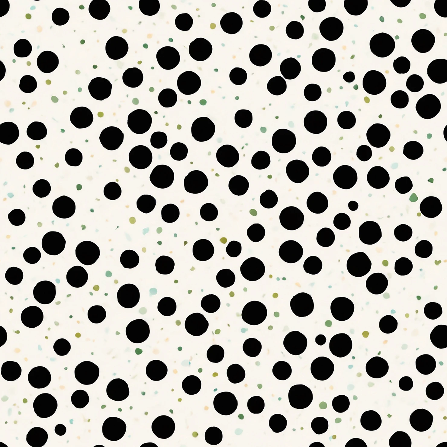 Black dots seamless pattern on a light color background #28976