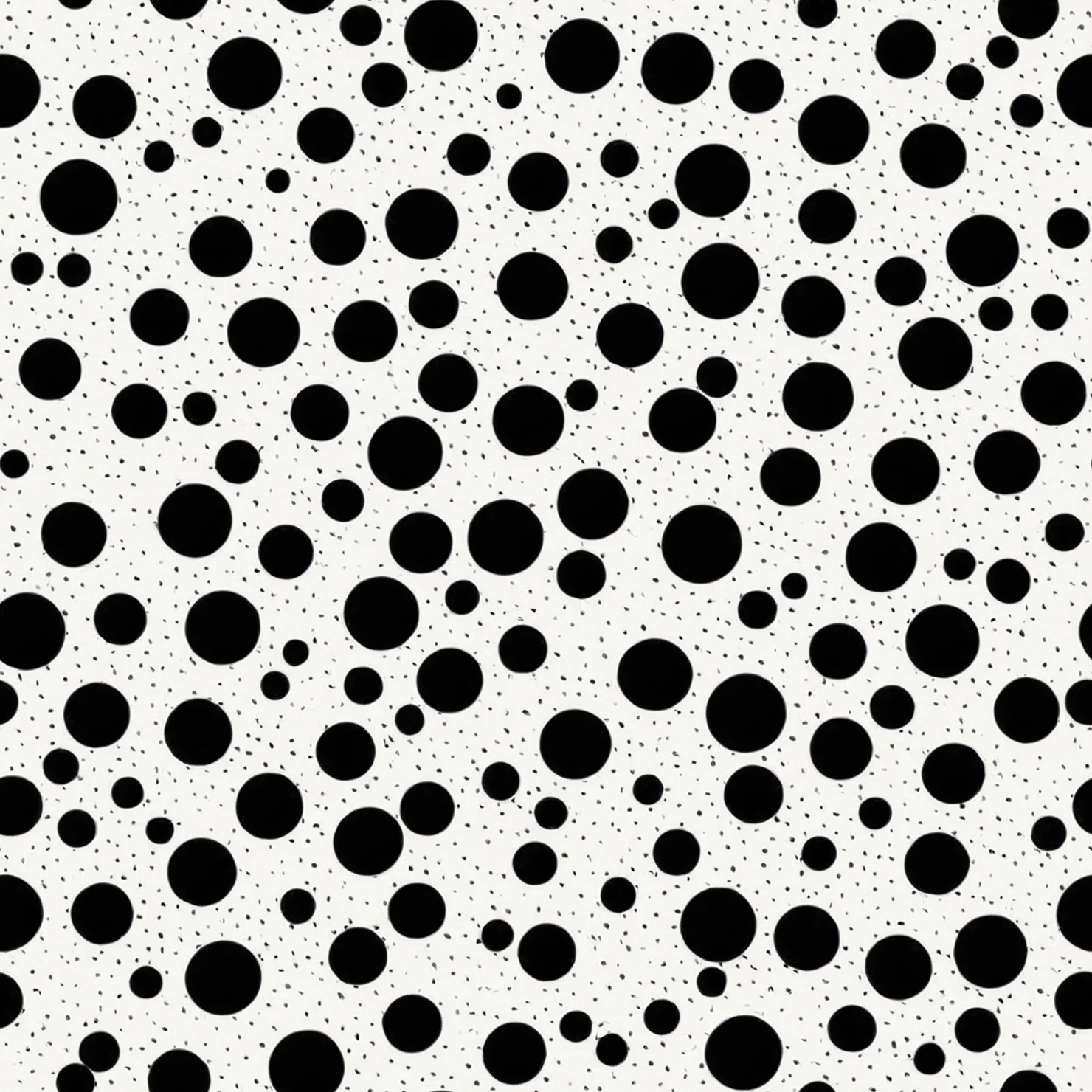 Black dots seamless pattern on a light color background #28985