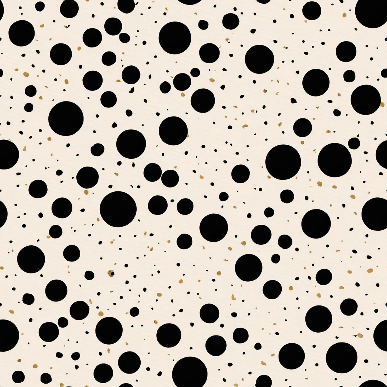 Black dots seamless pattern on a light color background #28987