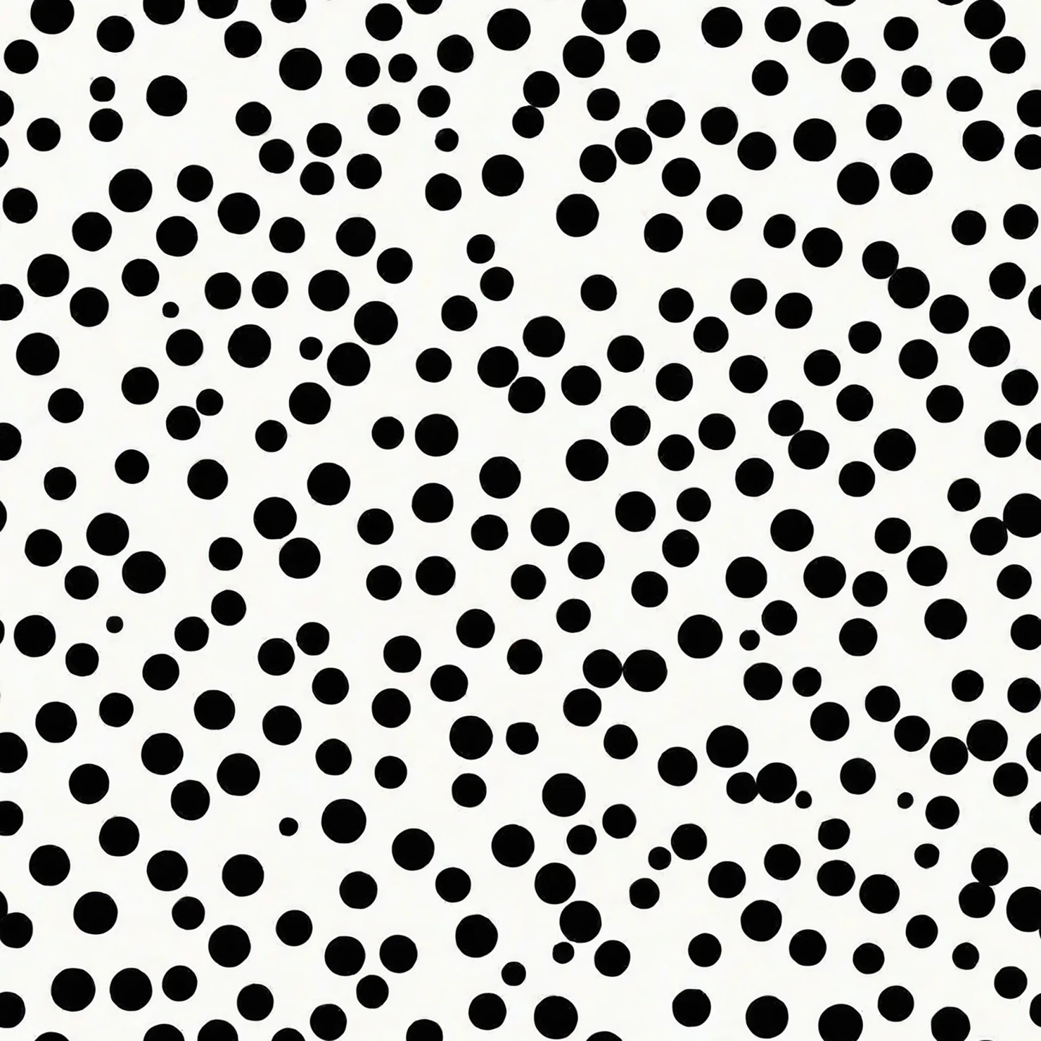 Black dots seamless pattern on a light color background #28999