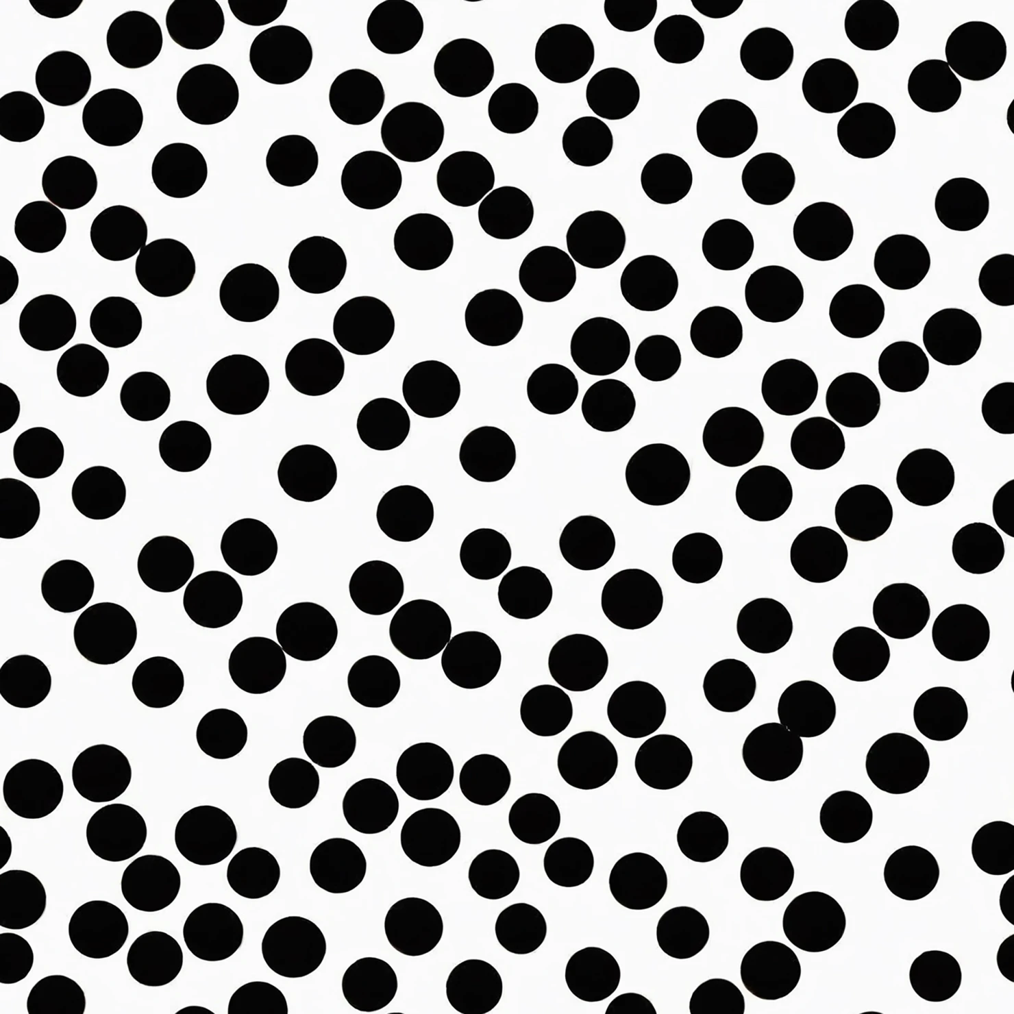 Black dots seamless pattern on a light color background #29002