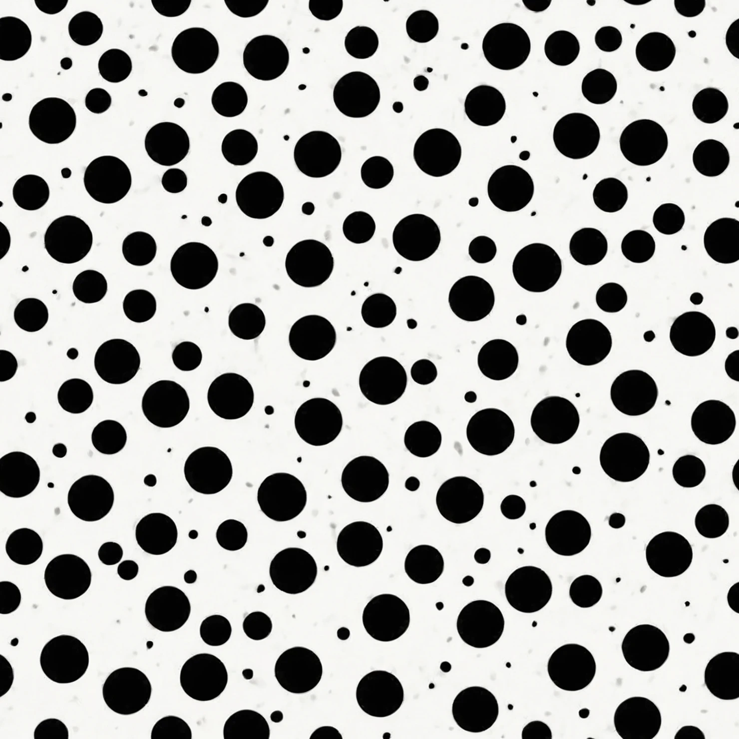 Black dots seamless pattern on a light color background #29005