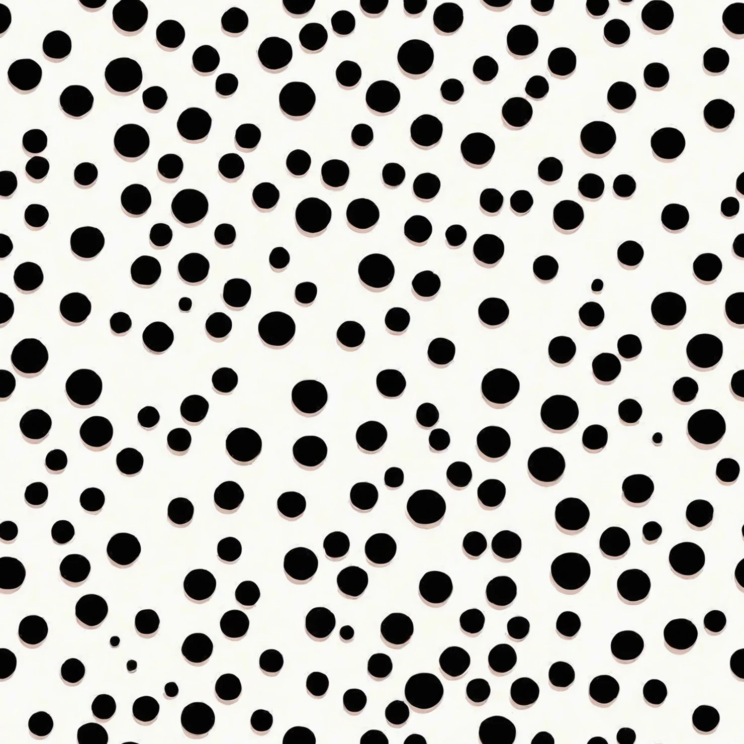 Black dots seamless pattern on a light color background #29009