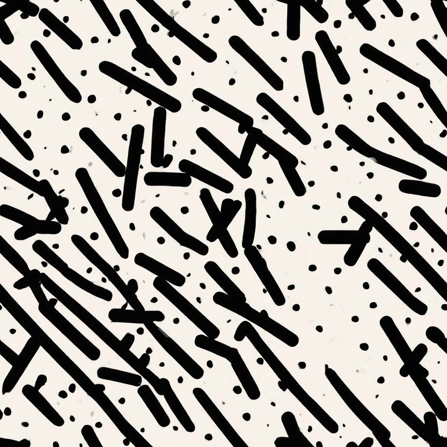 Black dots seamless pattern on a light color background #29013
