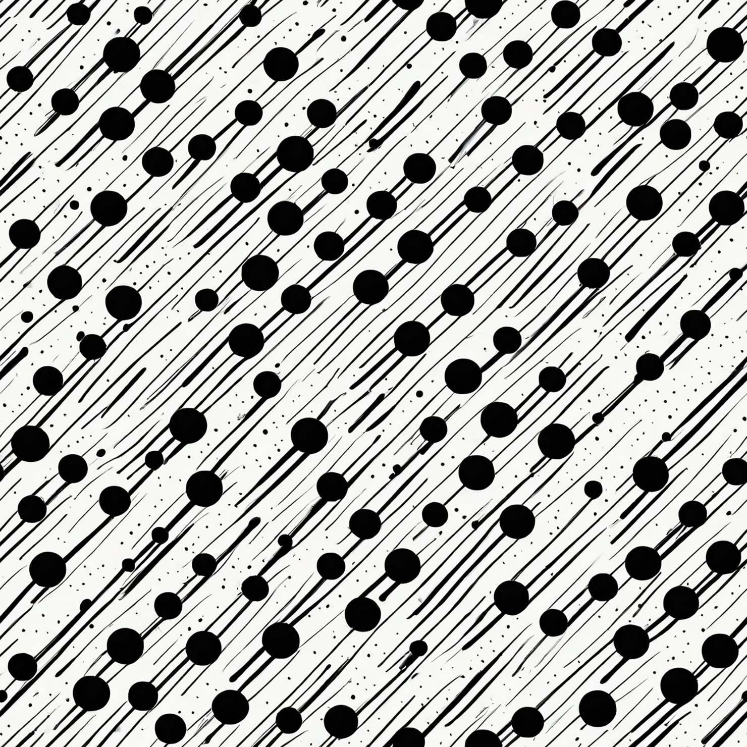 Black dots seamless pattern on a light color background #29016