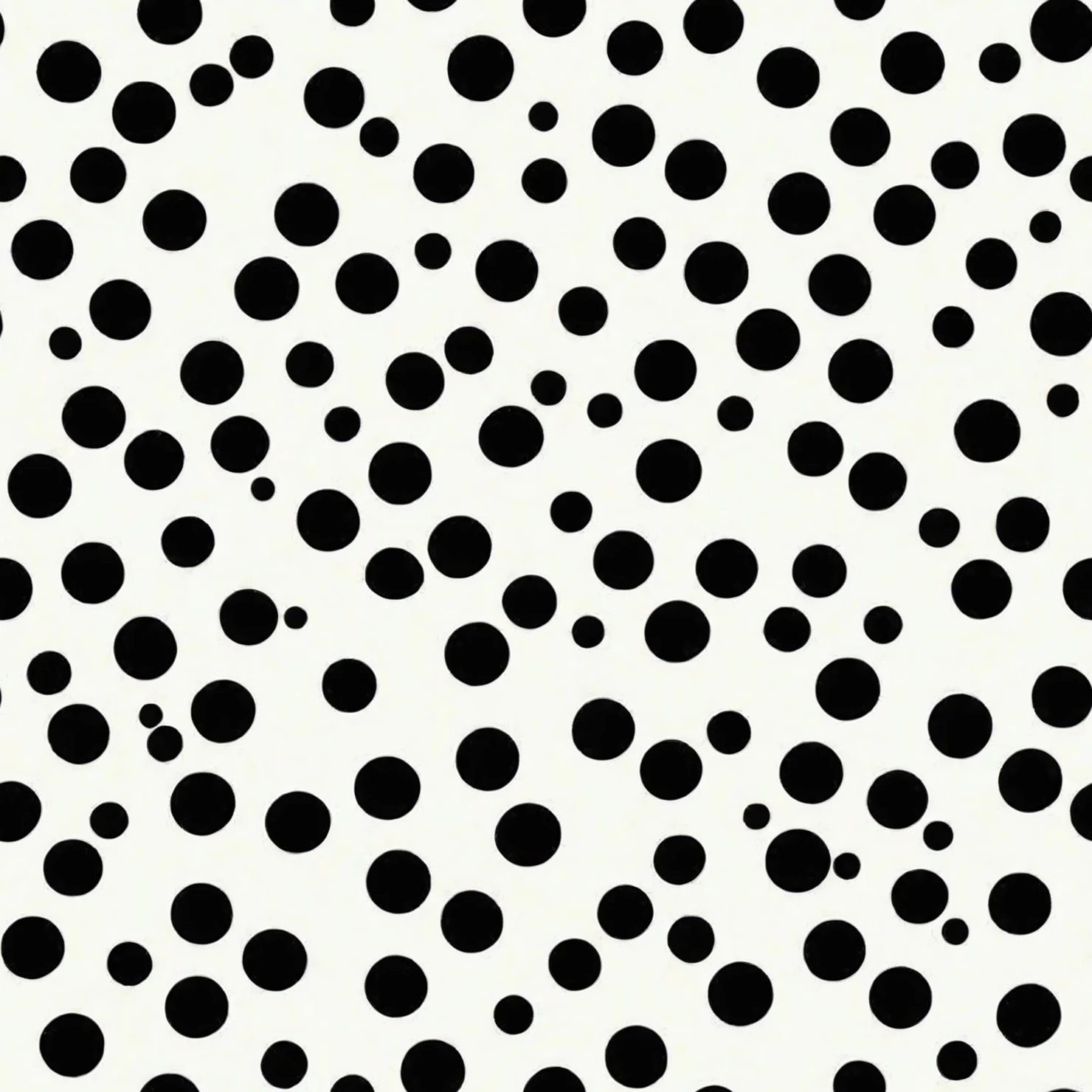 Black dots seamless pattern on a light color background #29030