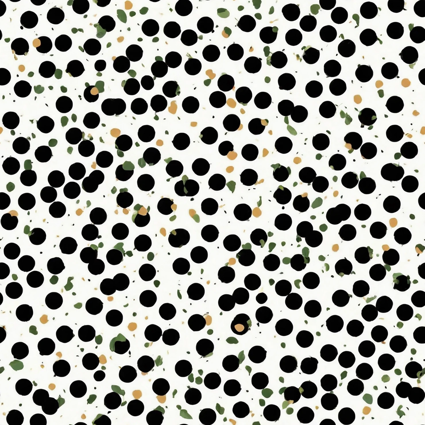 Black dots seamless pattern on a light color background #29033