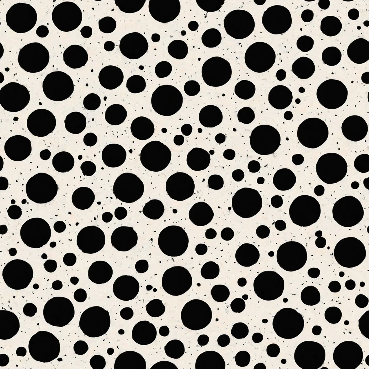 Black dots seamless pattern on a light color background #29039