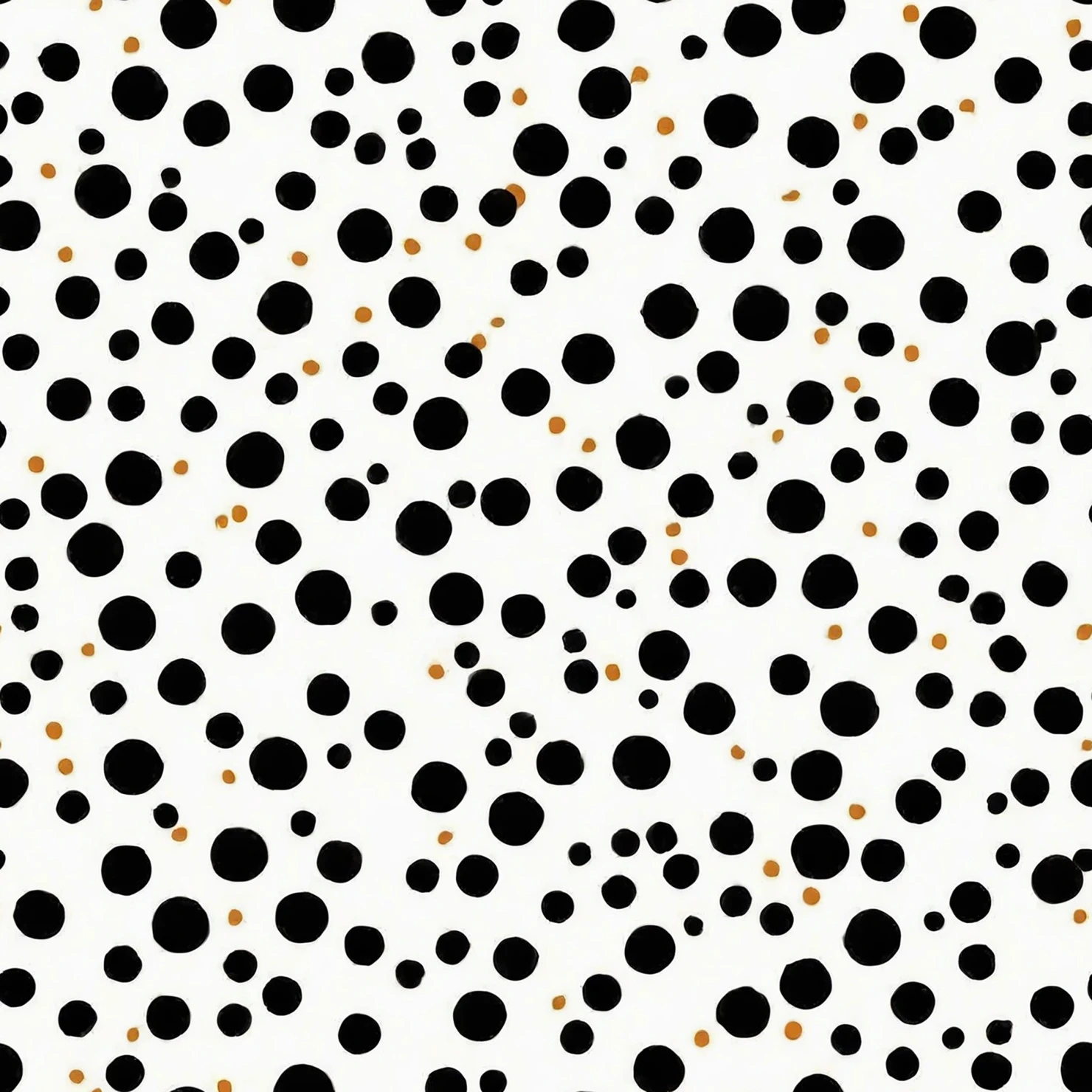 Black dots seamless pattern on a light color background #29040