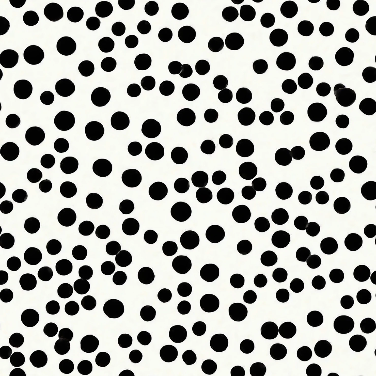Black dots seamless pattern on a light color background #29041