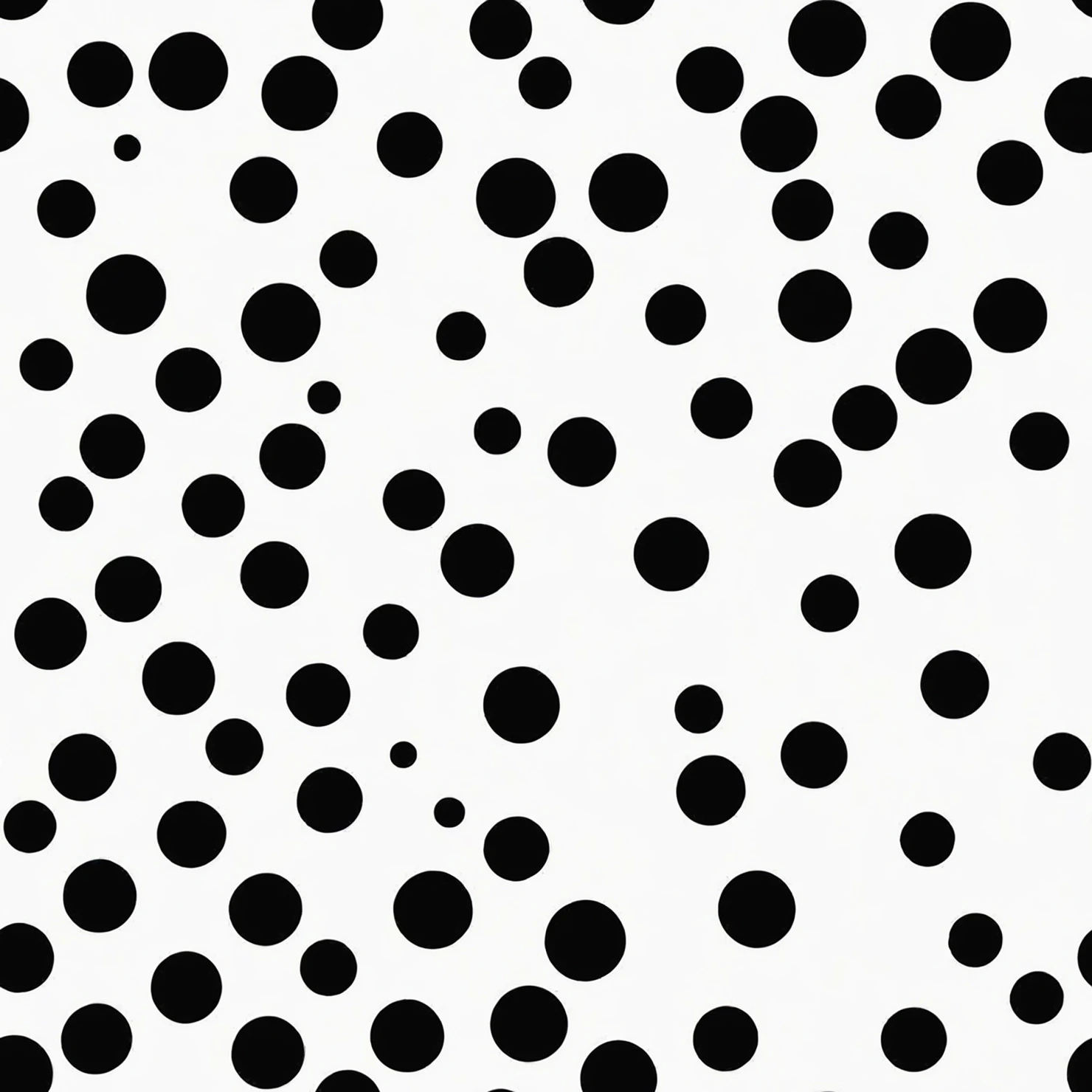 Black dots seamless pattern on a light color background #29042