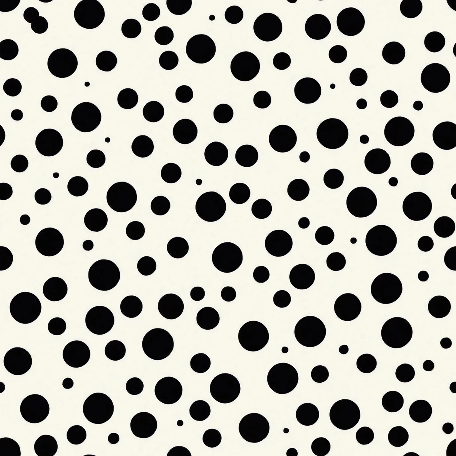 Black dots seamless pattern on a light color background #29048