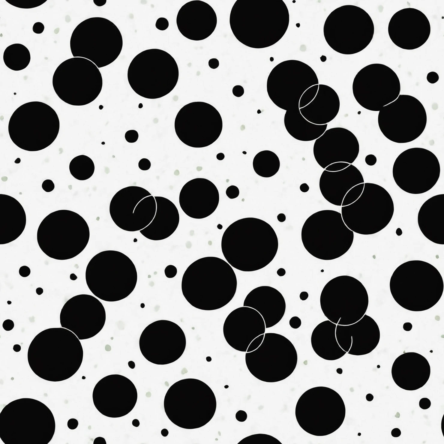 Black dots seamless pattern on a light color background #29056
