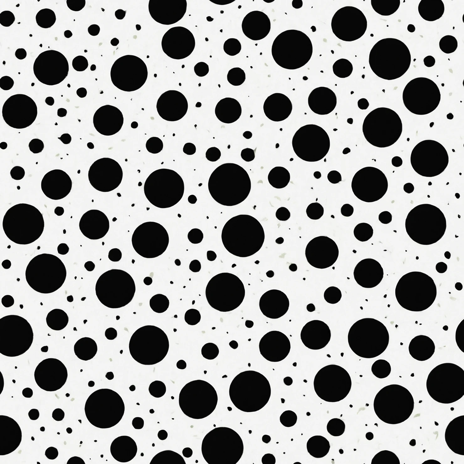 Black dots seamless pattern on a light color background #29058