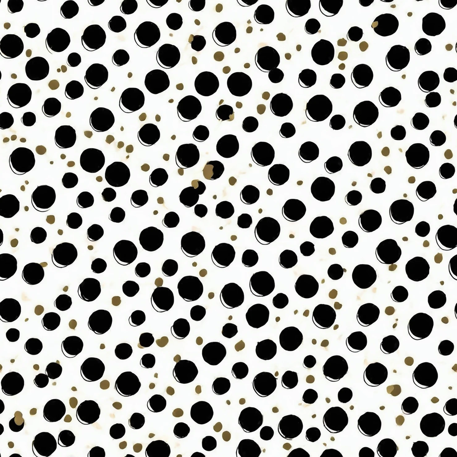 Black dots seamless pattern on a light color background #29061