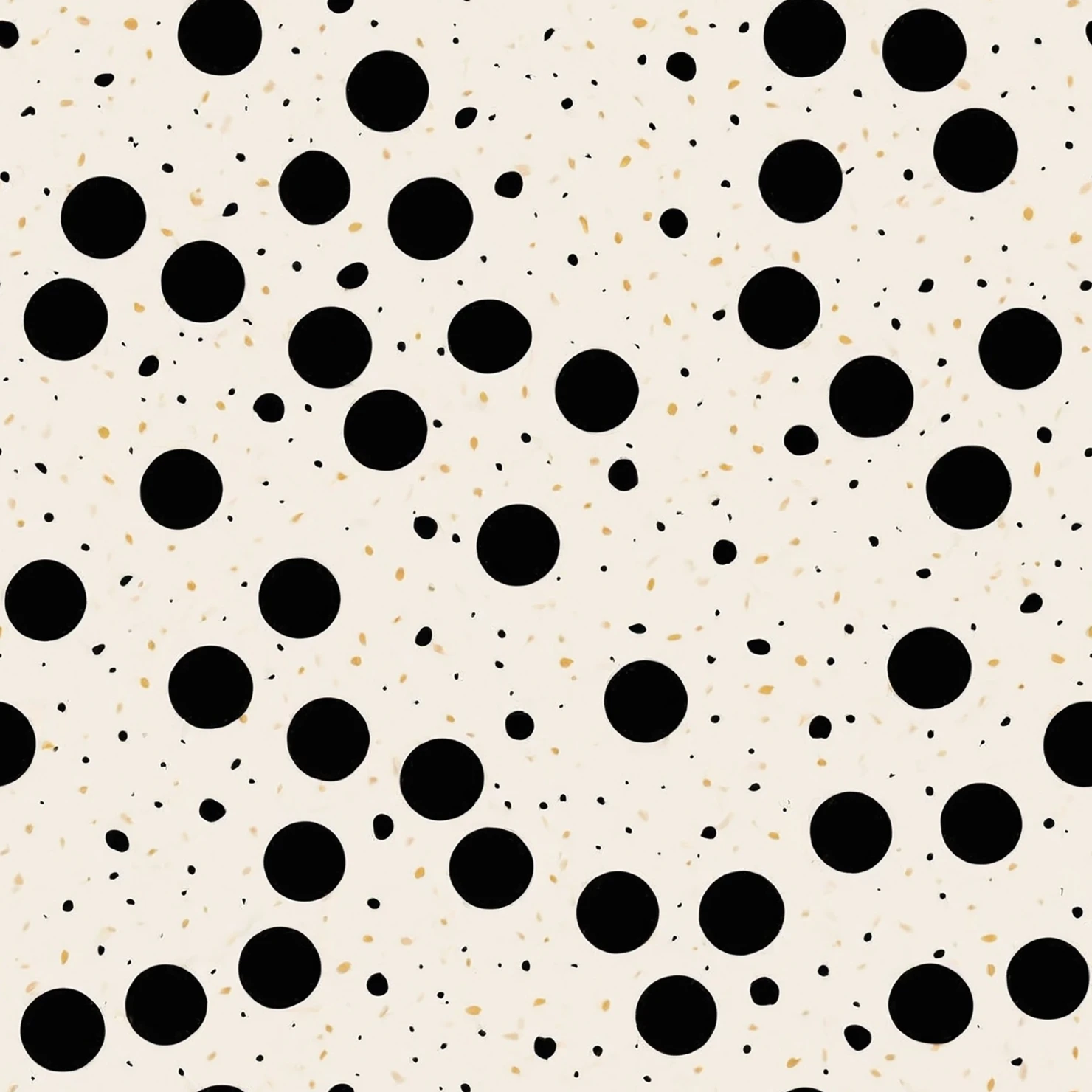 Black dots seamless pattern on a light color background #29084