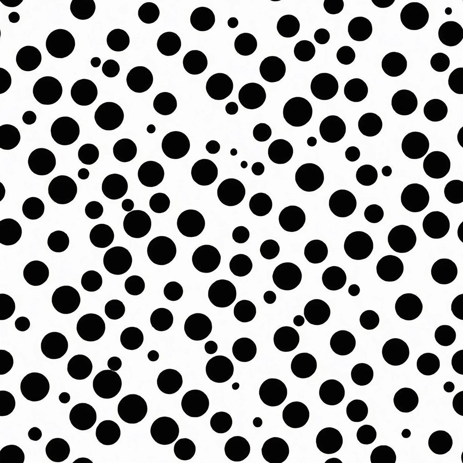 Black dots seamless pattern on a light color background #29088