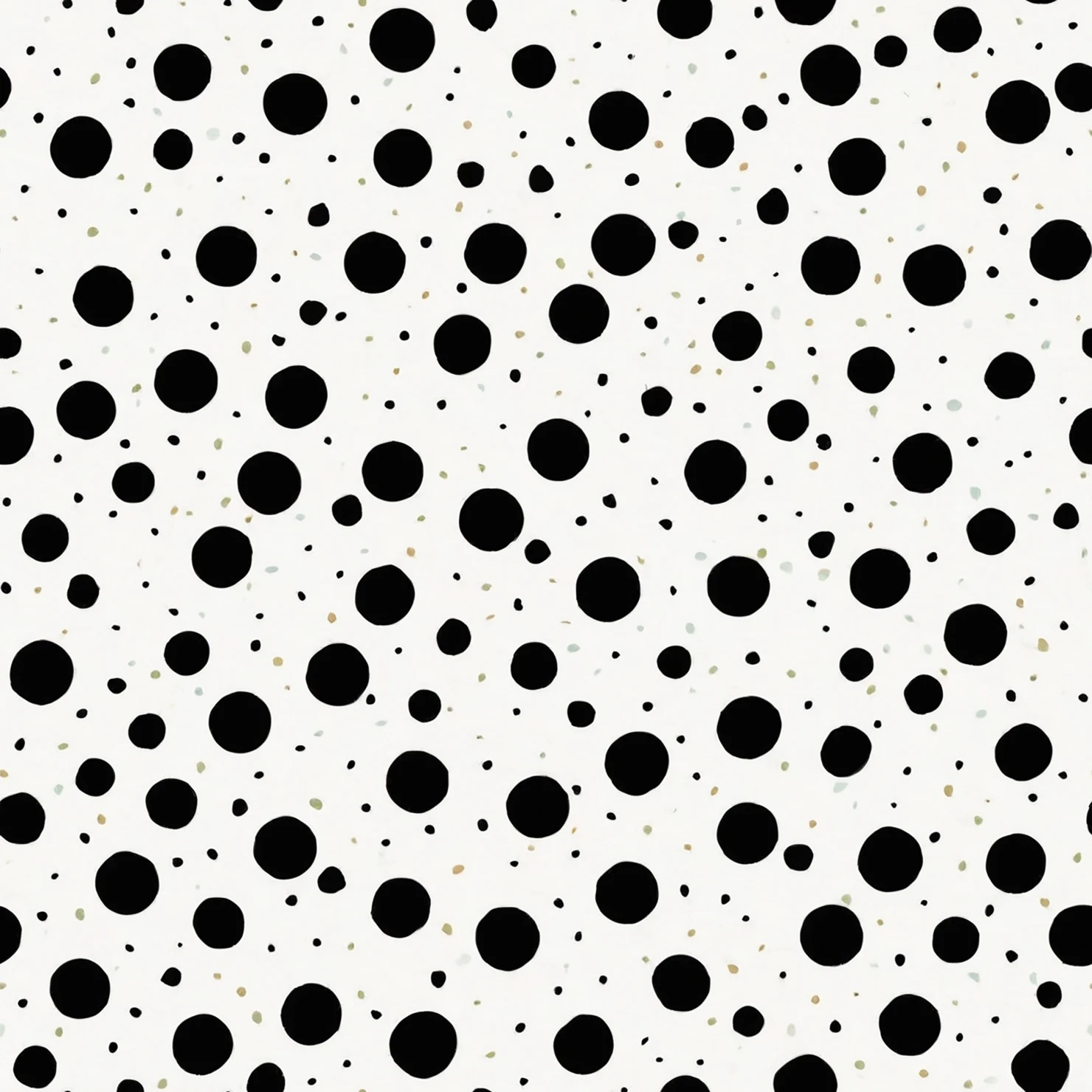 Black dots seamless pattern on a light color background #29096