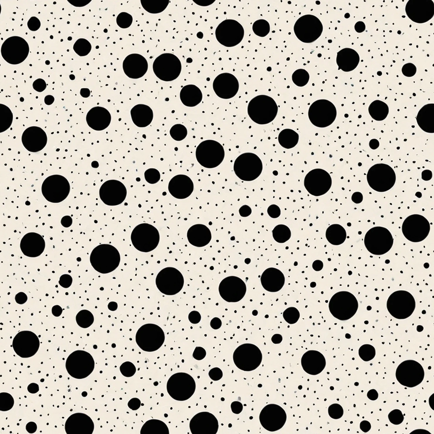 Black dots seamless pattern on a light color background #29097