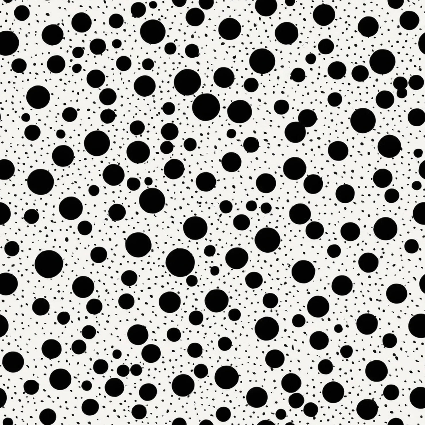 Black dots seamless pattern on a light color background #29098