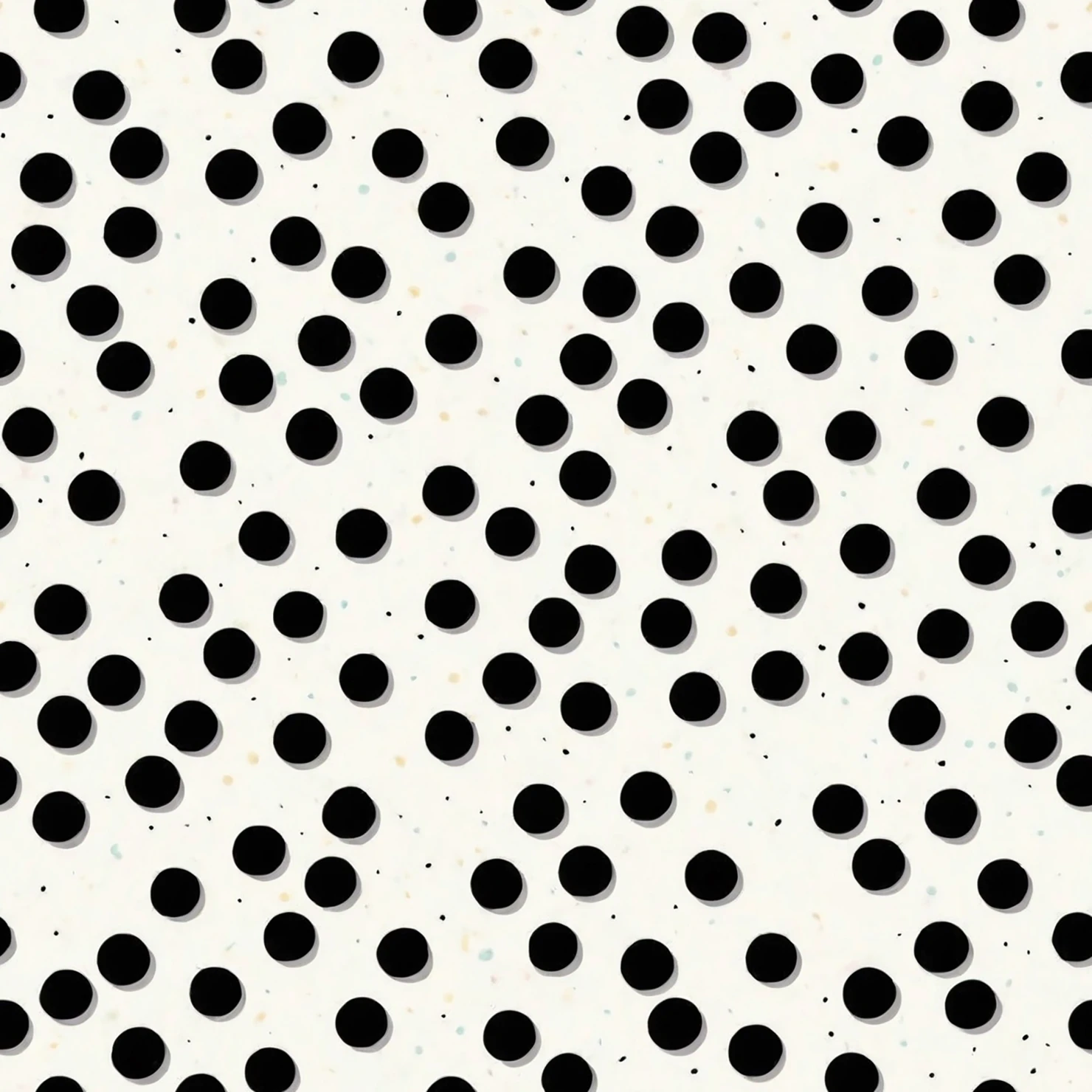 Black dots seamless pattern on a light color background #29099