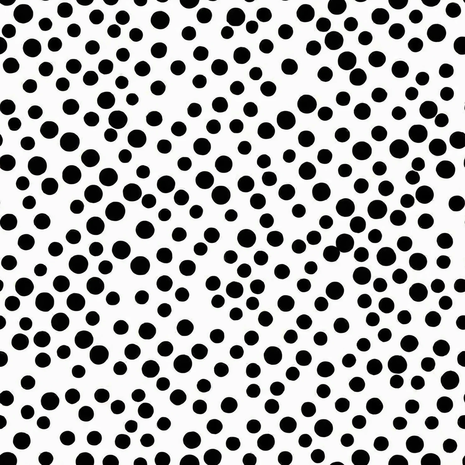 Black dots seamless pattern on a light color background #29100