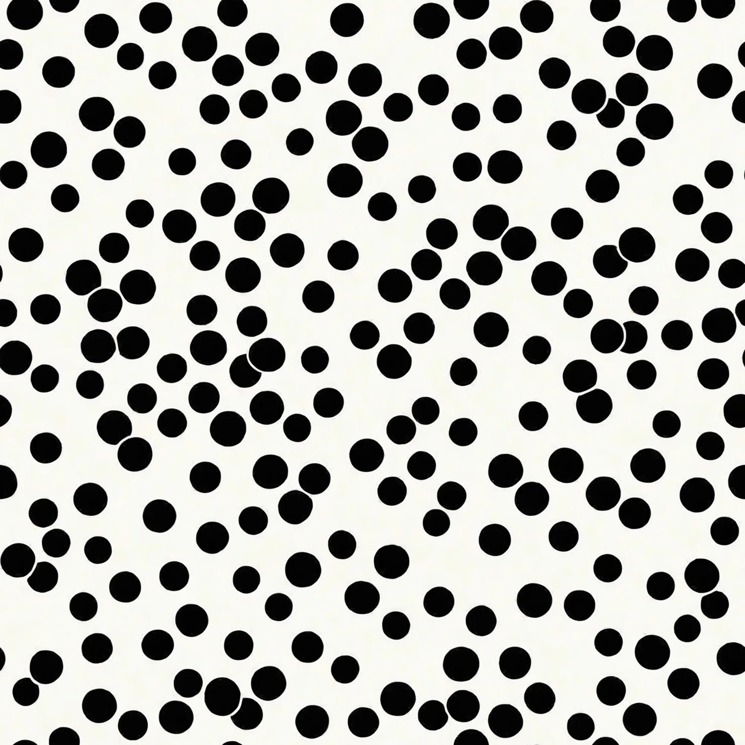 Black dots seamless pattern on a light color background #29103