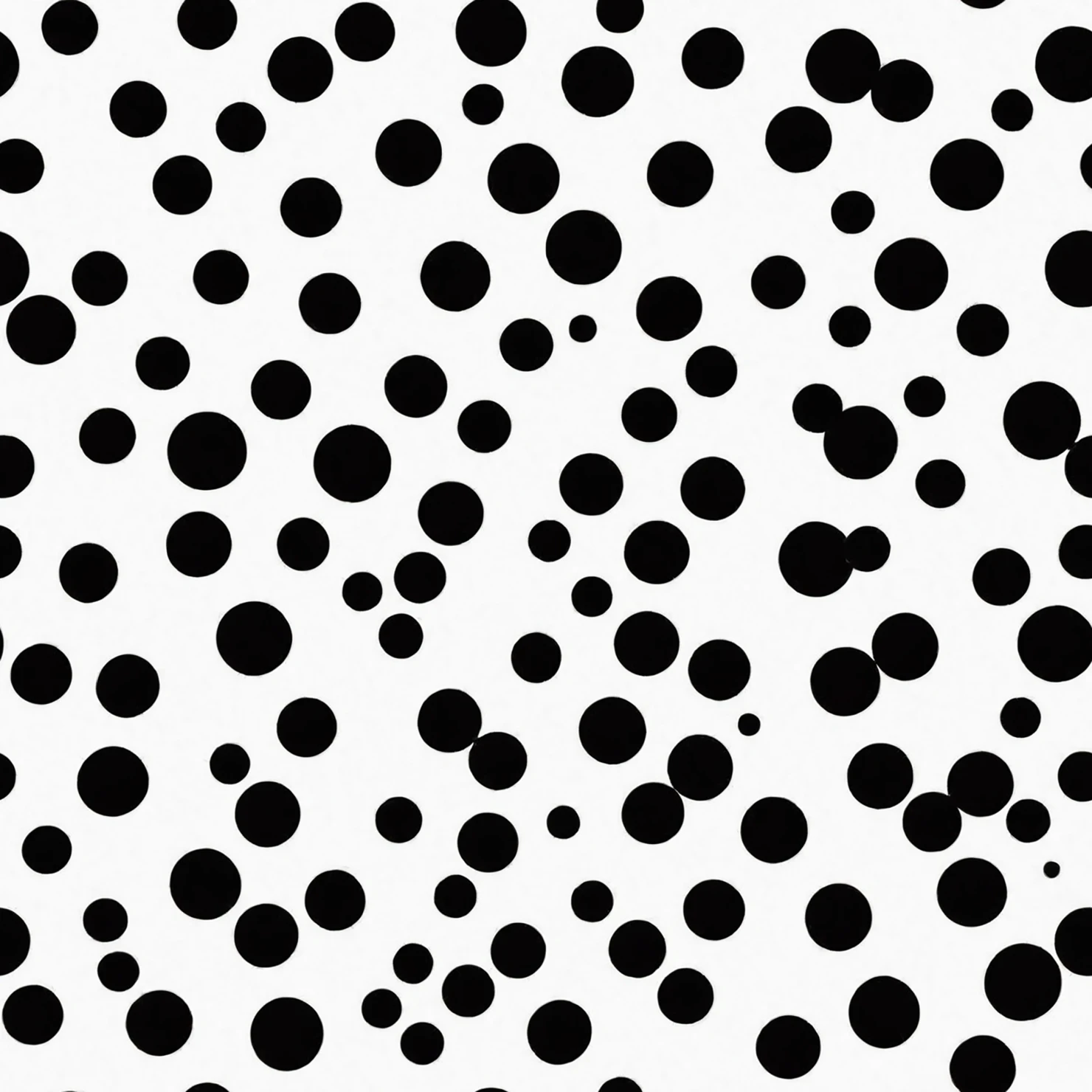 Black dots seamless pattern on a light color background #29105