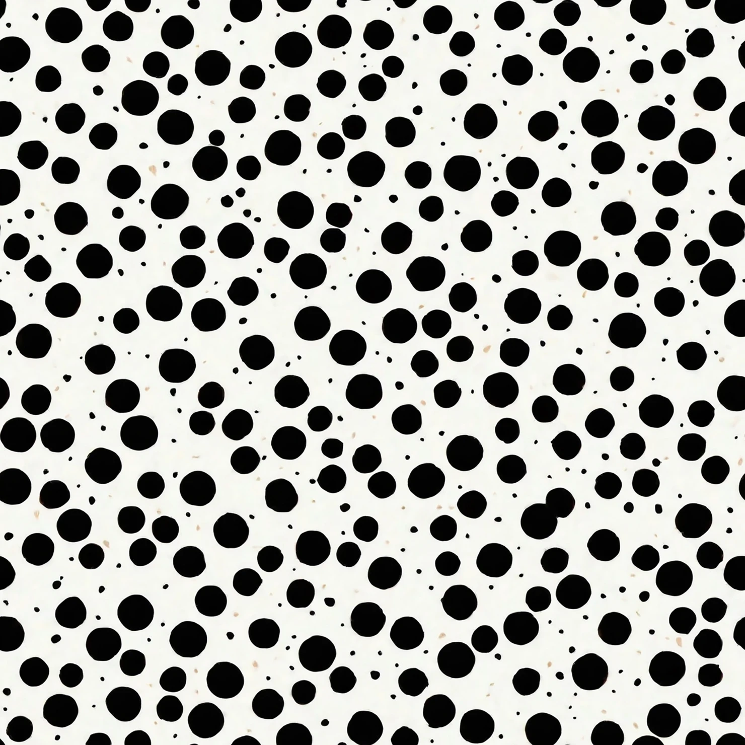 Black dots seamless pattern on a light color background #29114