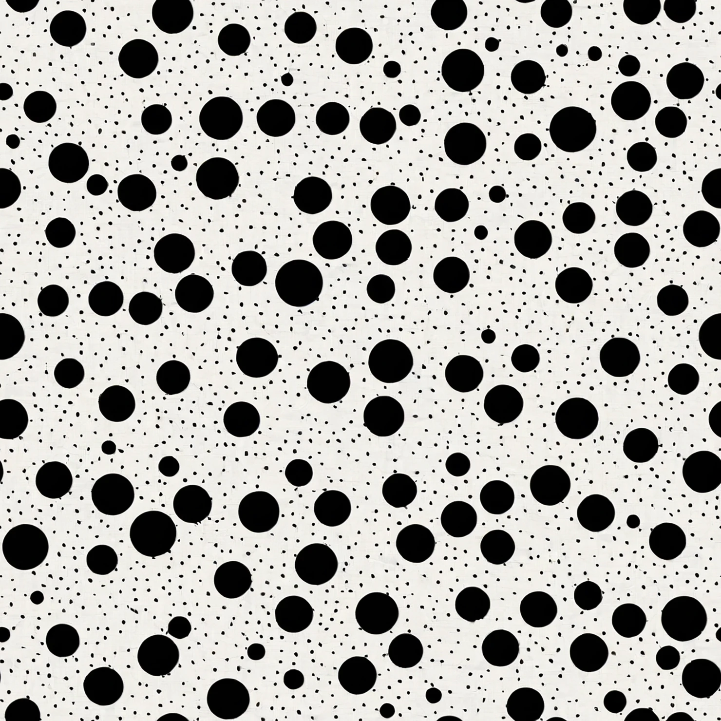 Black dots seamless pattern on a light color background #29116