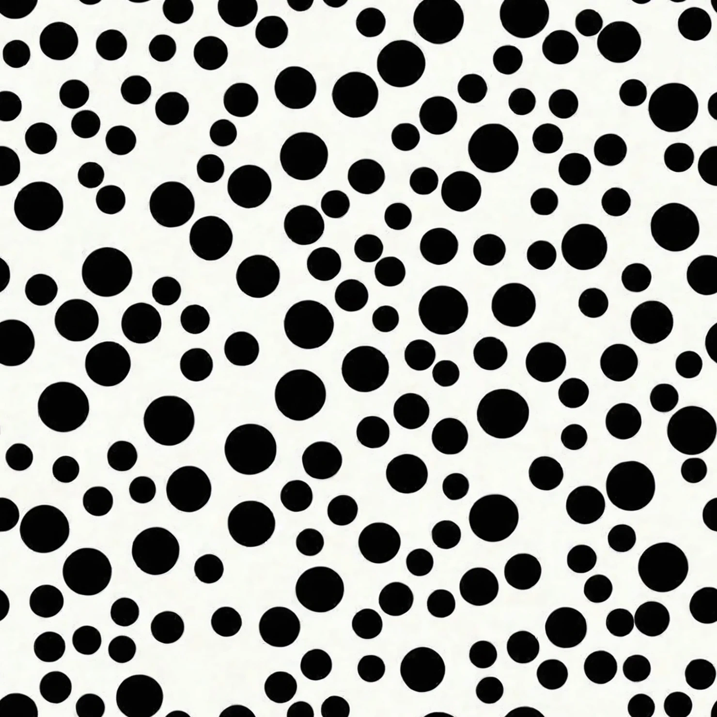 Black dots seamless pattern on a light color background #29125