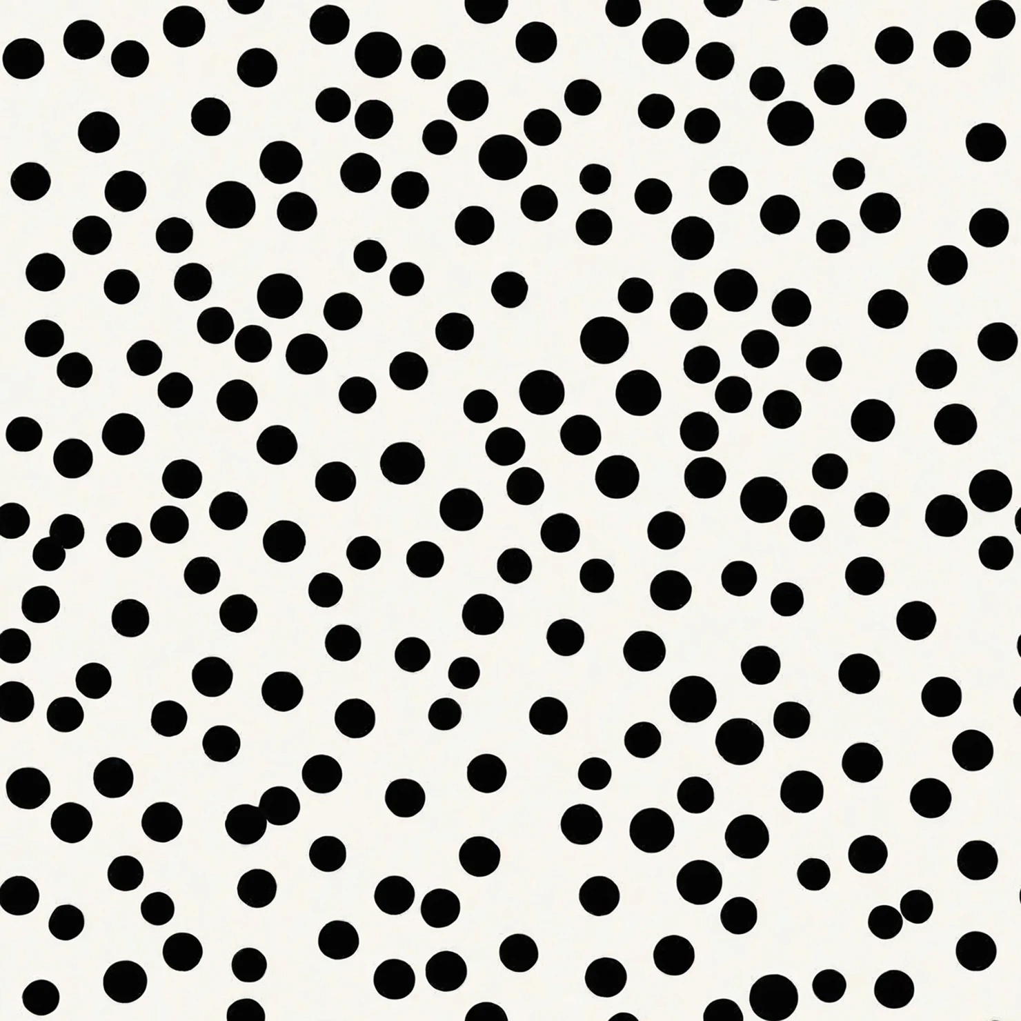 Black dots seamless pattern on a light color background #29133