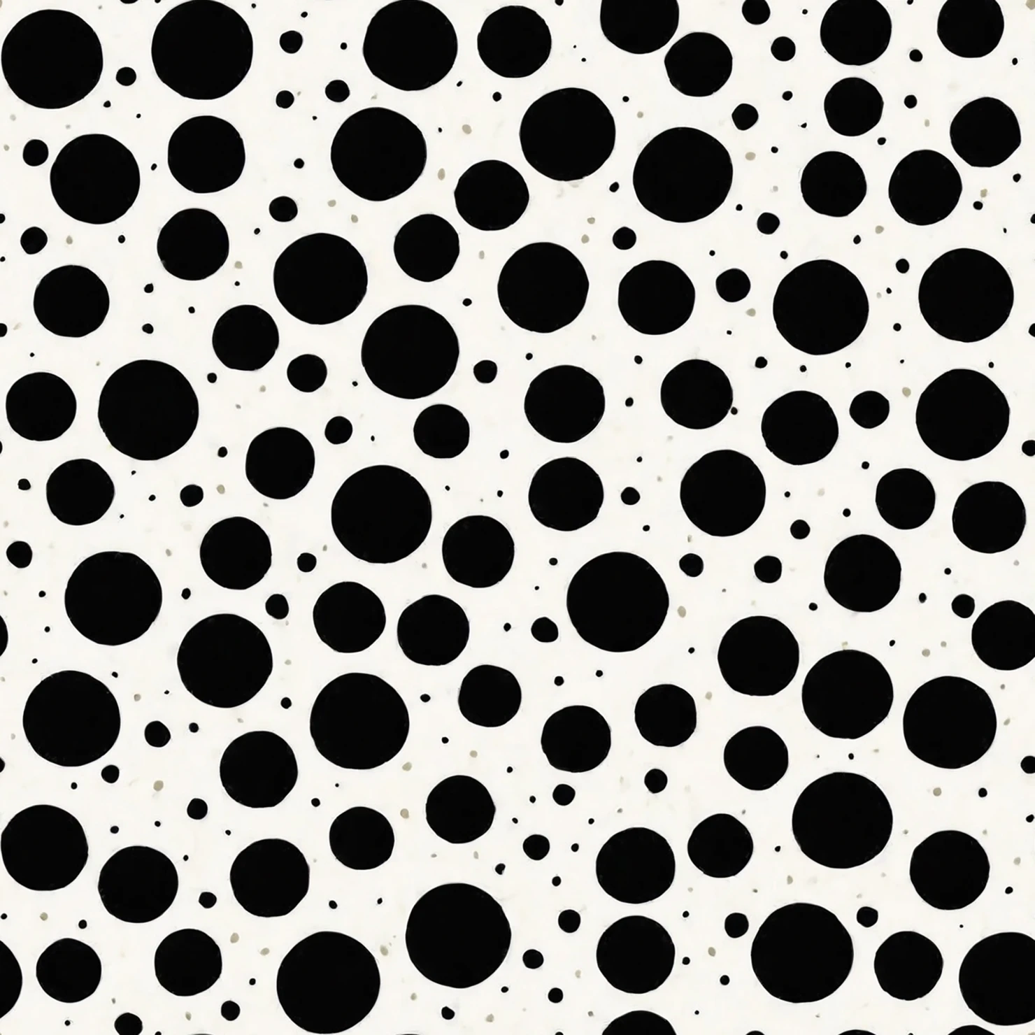 Black dots seamless pattern on a light color background #29139