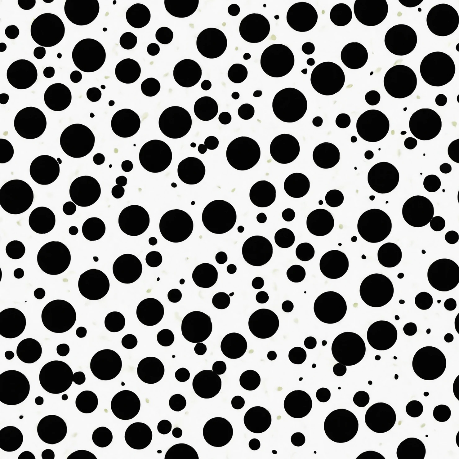Black dots seamless pattern on a light color background #29142
