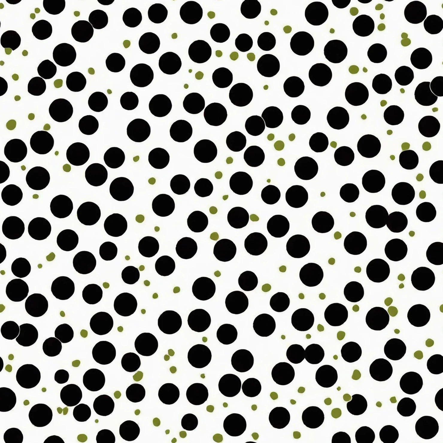 Black dots seamless pattern on a light color background #29175