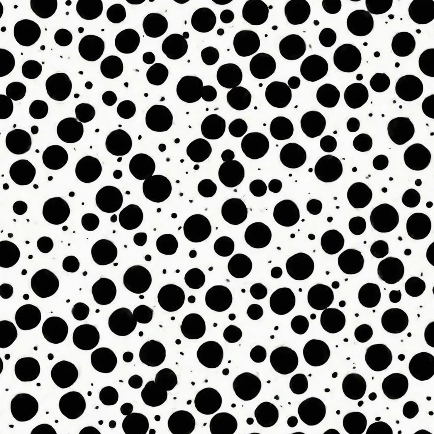 Black dots seamless pattern on a light color background #29176