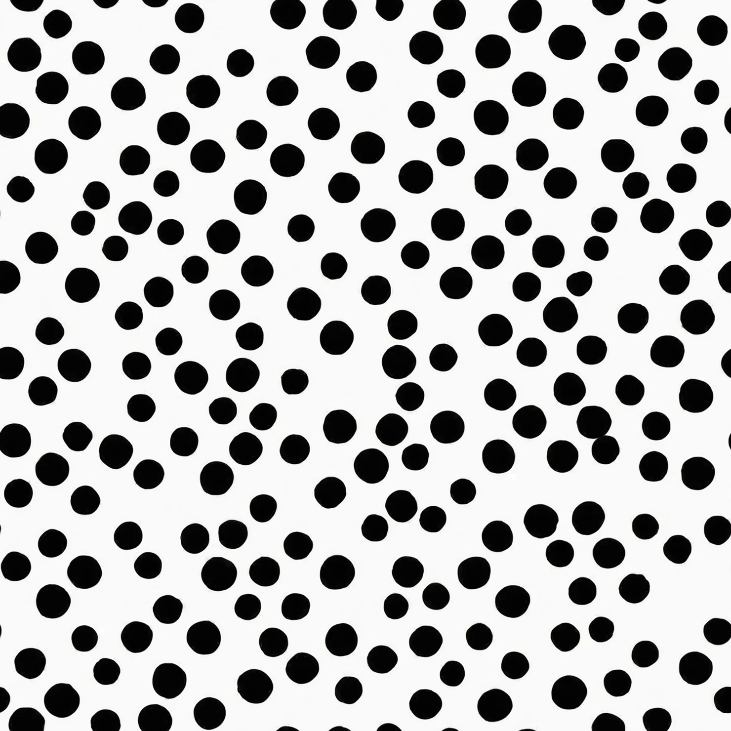 Black dots seamless pattern on a light color background #29182