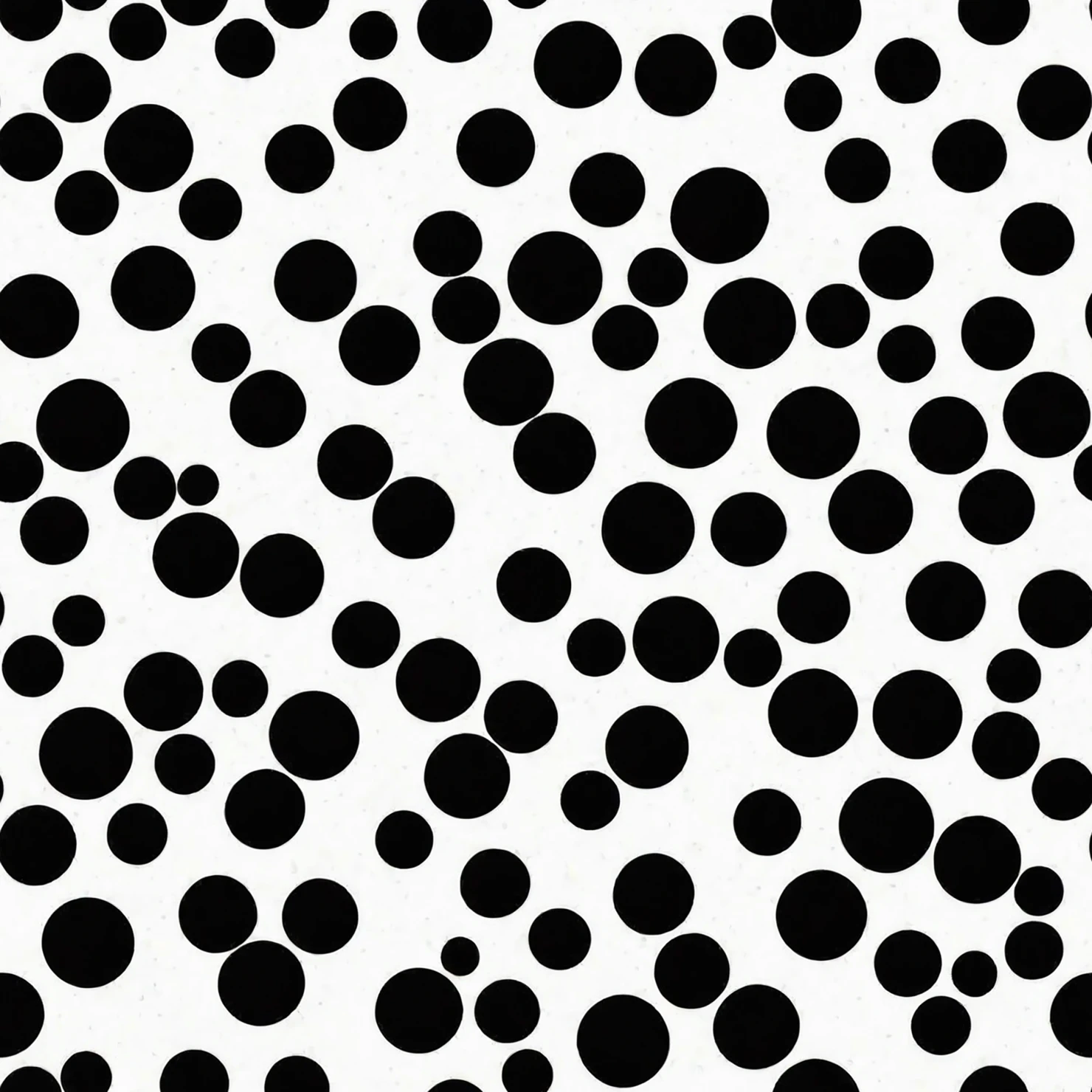 Black dots seamless pattern on a light color background #29183