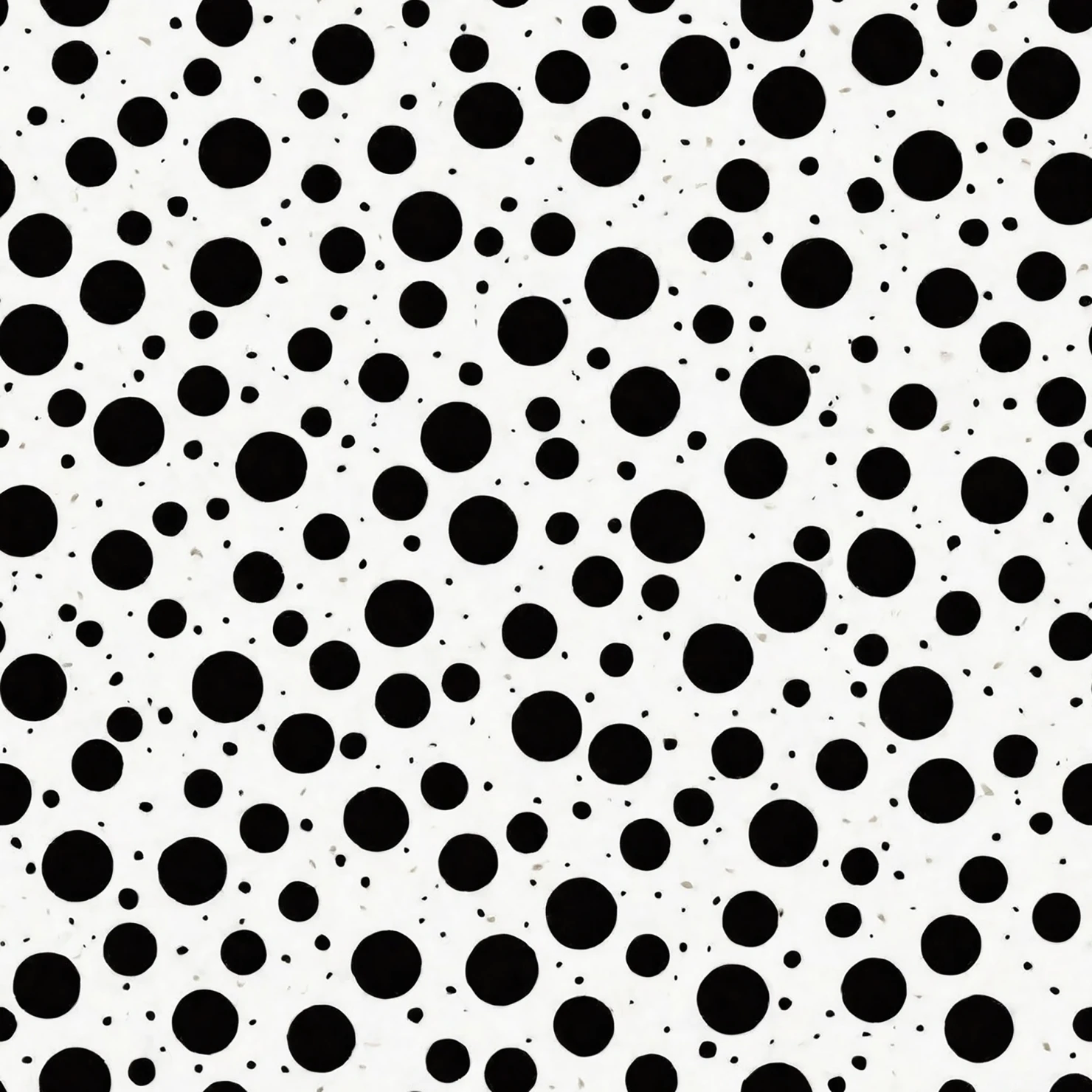 Black dots seamless pattern on a light color background #29191