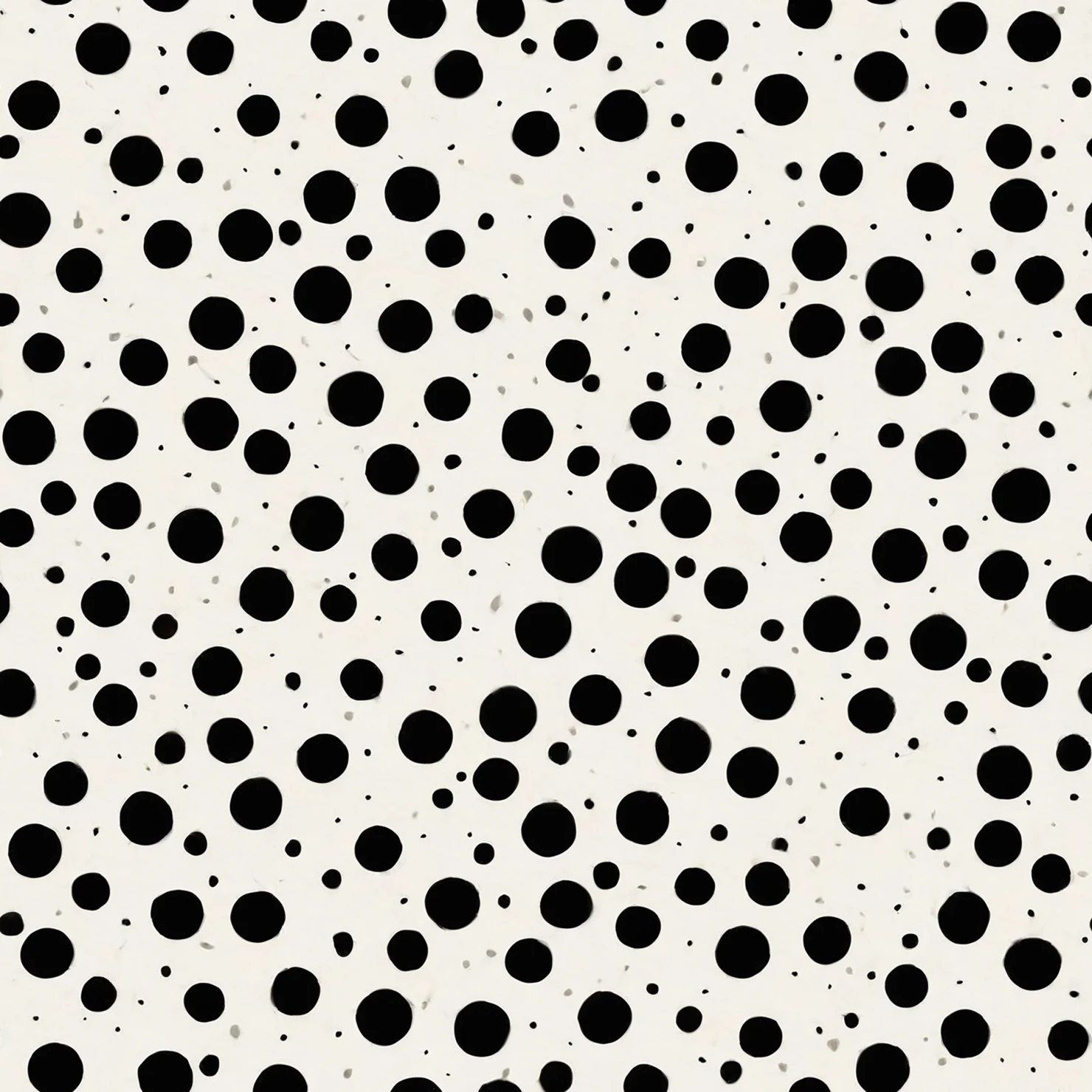 Black dots seamless pattern on a light color background #29197